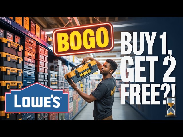 Buy ONE, Get TWO FREE?! Lowe’s Just Dropped INSANE Deals