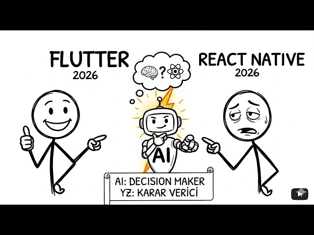 Flutter vs React Native: Yapay Zeka Çağında Hangisi Hayatta Kalır?