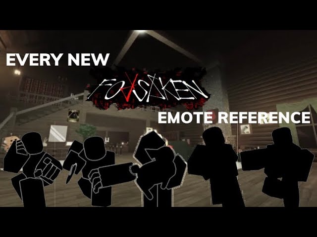 (MOSTLY)Every new Forsaken emote reference | Summer games update