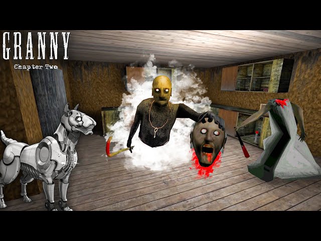 Horror Flying Grandpa 👻 New Escape in Granny 2 Return Unofficial granny wala game definition hindi
