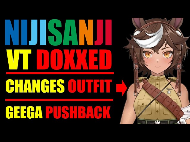 NIJI VTuber DOXXED, Geega FACES PUSHBACK, Tomoe Umari Changes Direction, Discord Security Changes
