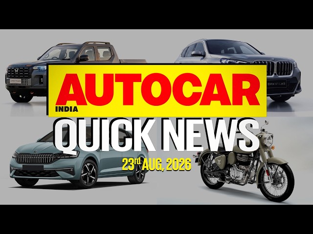 Mahindra Scorpio Lifestyler, Skoda Slavia facelift revealed, and more | Quick News | Autocar India