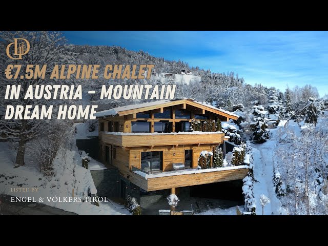 Luxury Alpine Chalet in Austria – Explore This €7.5M Mountain Dream Home!