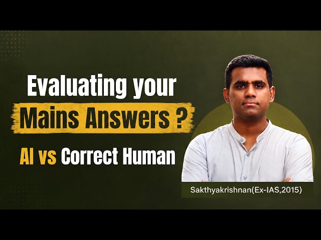 AI vs Human Evaluation of Mains Answers