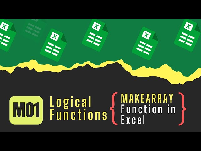✅ MAKEARRAY Function in Excel ⚡ Create Dynamic Arrays & Generate Data Like a Pro! #exceltutorial