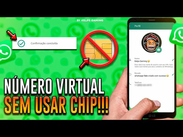 🚀 HOW TO CREATE A VIRTUAL NUMBER FOR WhatsApp WITHOUT A SIM CARD | FAKE NUMBER FOR WHATSAPP 2026 ...