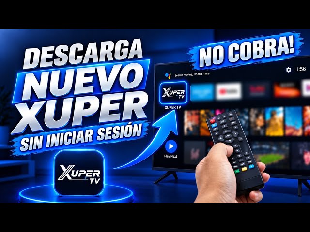 NEW XUPER on your TV latest version WITHOUT LOGGING IN | NO VPN | 2026 | SmartTV, GoogleTV, super