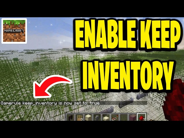 How To Enable Keep Inventory In Minecraft Java Edition