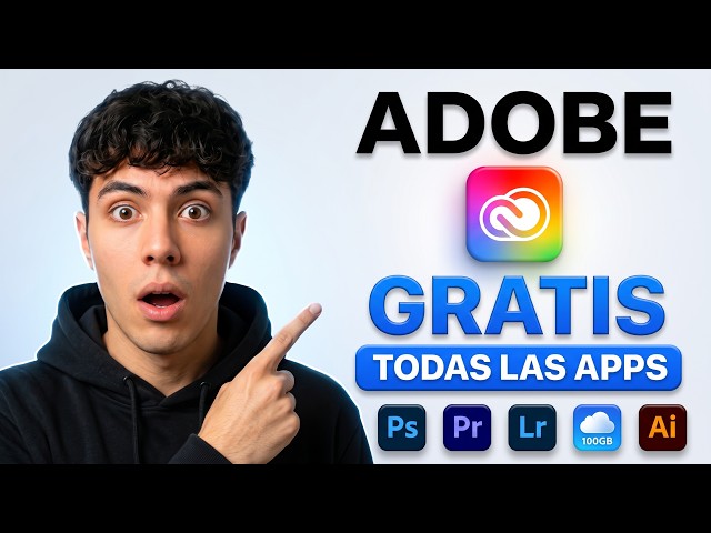 Adobe COMPLETO GRATIS en 2026 (Todos los Programas) ¡NUEVO MÉTODO!