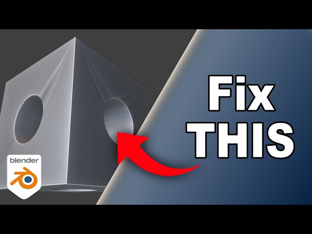 Stop Breaking Your Blender Booleans (Use the Right Solver)
