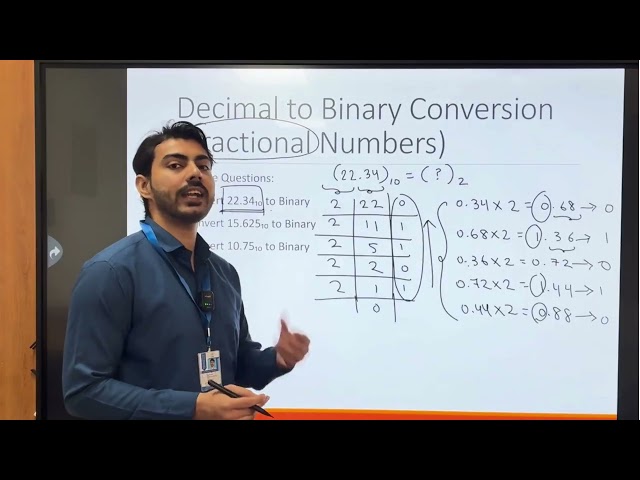 1.3 Number Conversion (Decimal to Binary, Octal and Hexadecimal)