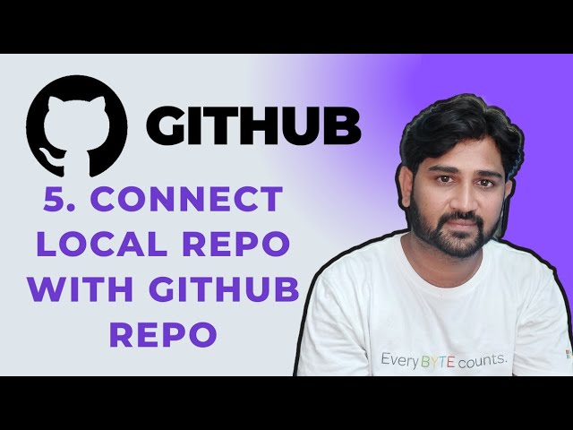 5. Connect local repo with GitHub Repo | #git #github #coding #programming #microsoft