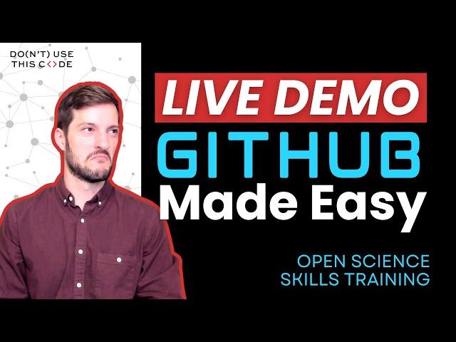 Learn Git and GitHub Hands-on | Open Science Skills Part 3