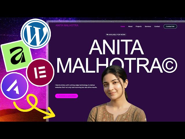 Complete WordPress Tutorial with Astra & Elementor for Beginners - 2026 | Ultimate Portfolio Website