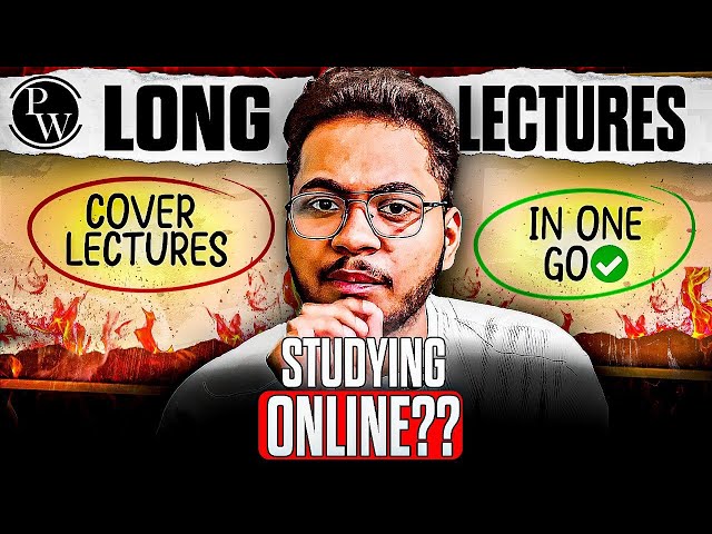 How to Cover ONLINE Long Lectures ‼️Both MANZIL SERIES and ONLINE BATCH ⚠️