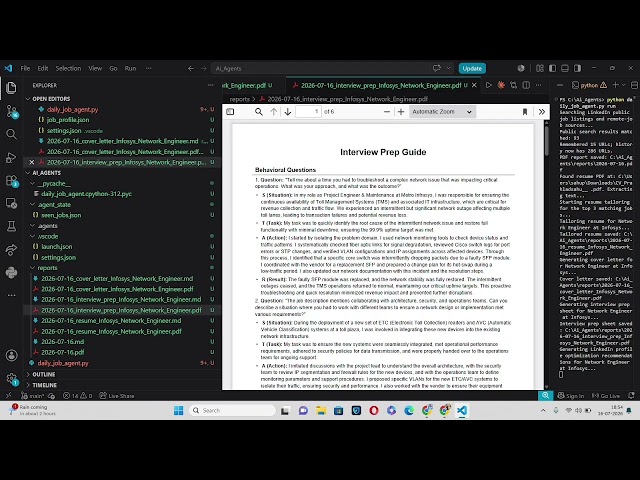 I Upgraded My AI Job Search Agent 🤖 | New Features Added (V2) | Full Demo