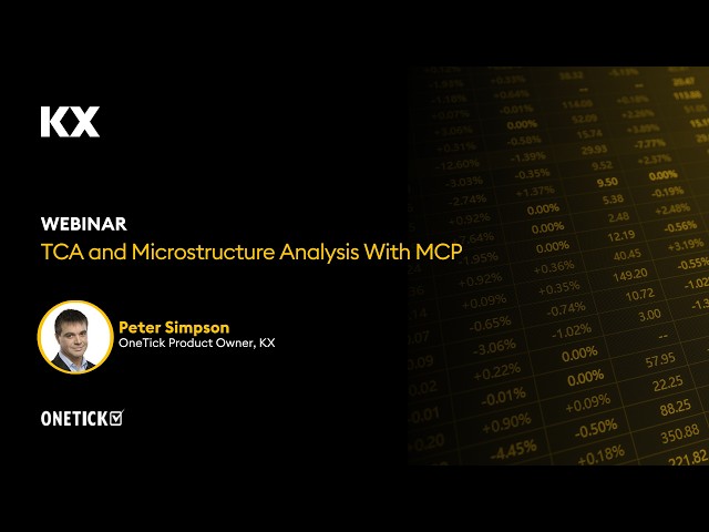 TCA and Market Structure Analysis with OneTick Cloud MCP