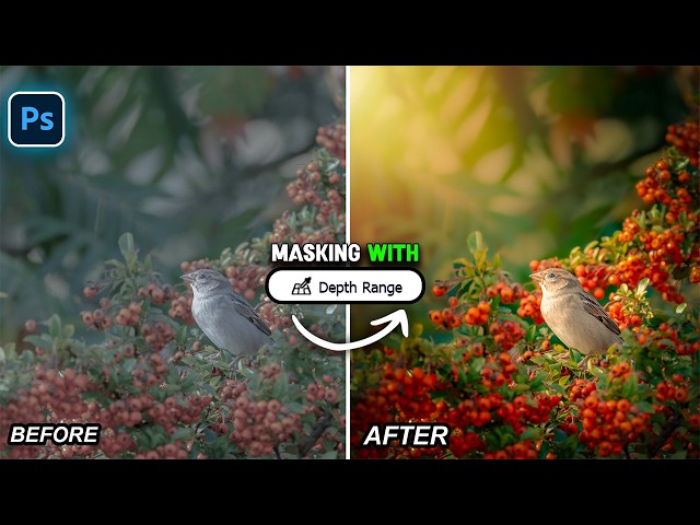 Use the New Depth Range Mask for Pro Level Color Grading in Camera Raw
