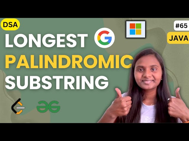 Longest Palindromic Substring | STRING 🎯 | LeetCode | JAVA | DSA 🔥