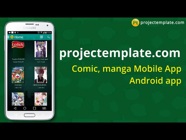 Comic, manga Android App source code