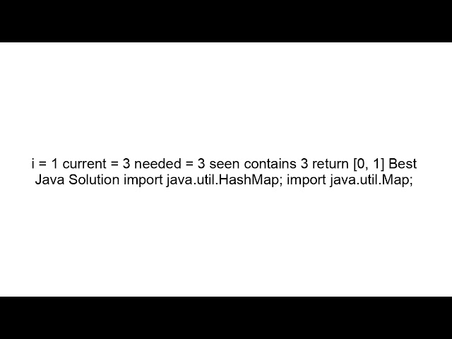 Two Sum Explained Step by Step | Java HashMap Coding Interview Guide