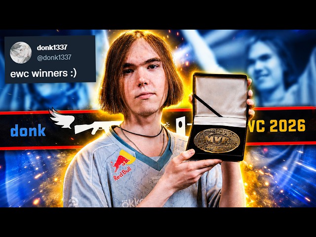 CHAMPION & MVP - donk - Best Plays @ Esports World Cup 2026 | HIGHLIGHTS