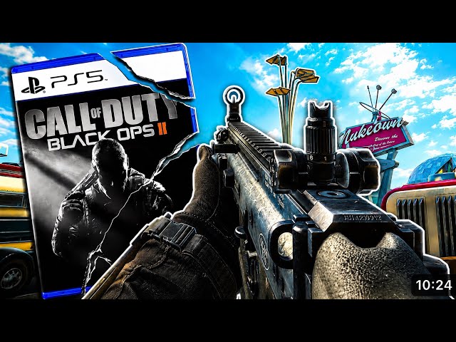 THIS is how BLACK OPS 2 on PS5 is 2 months LATER (not very good)