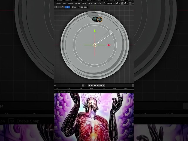Arrange Objects in a Circular Path – (NOOB) vs (PRO) Blender 3d  #blendermodeling  #blendertutorial