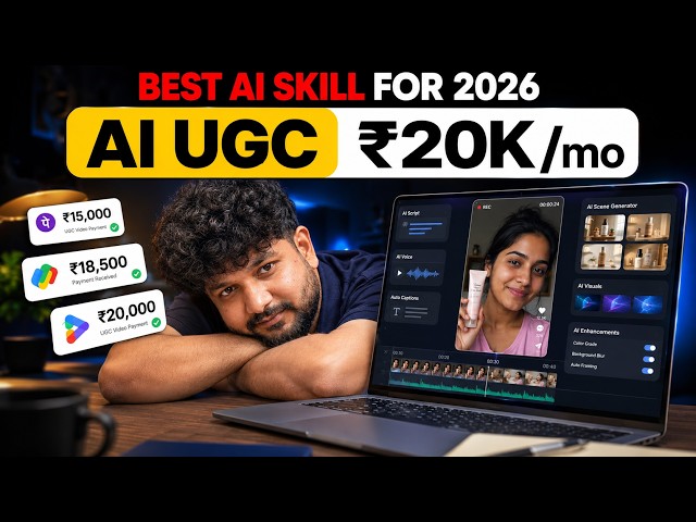 1 Skill to Earn Money with Ai UGC Ads in 2026 (Full Masterclass)