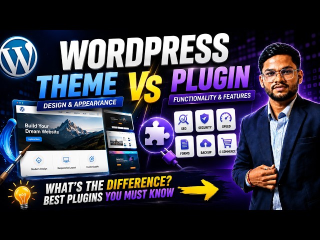 WordPress Theme vs Plugin 🤯 What’s the Difference? Best Plugins You Must Know