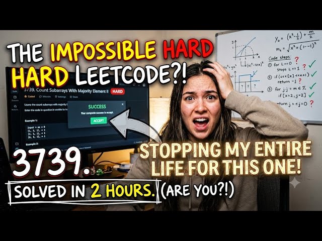 I Overthought This Problem 😭 | LeetCode 3739 Java