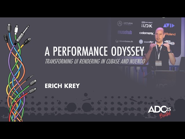 Optimizing UI Rendering Performance in Cubase and Nuendo - Erich Krey - ADC 2025