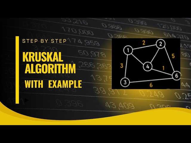 Kruskal Algorithm with Example | Minimum Spanning Tree (MST)-AOA