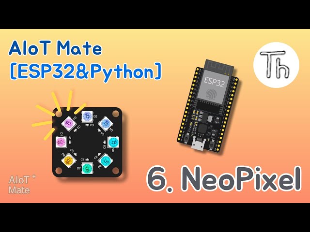 [ESP32&Python] NeoPixel | MicroPython #6 (feat. 클로바더빙)