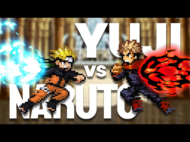 Yuji vs Naruto | Sprite Animation