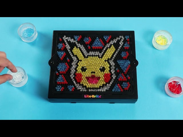 Lite-Brite Super Bright HD, Pokémon Edition | 2024 NAPPA Award Winner