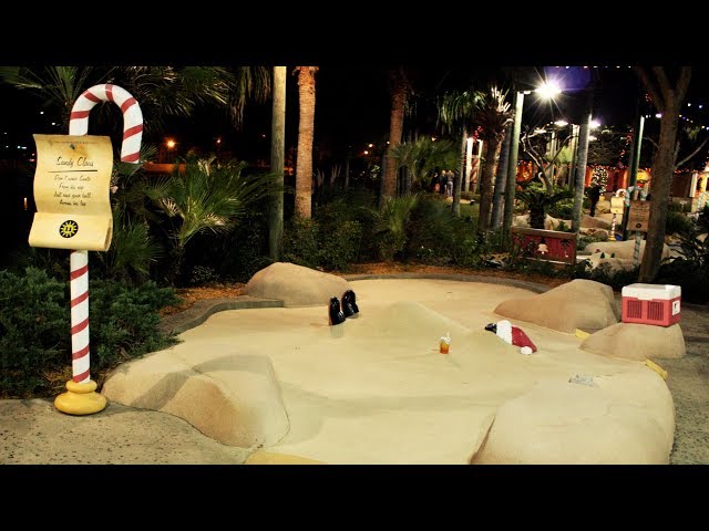 Walt Disney World | Winter Summerland Miniature Golf: Summer Course | BGM Loop