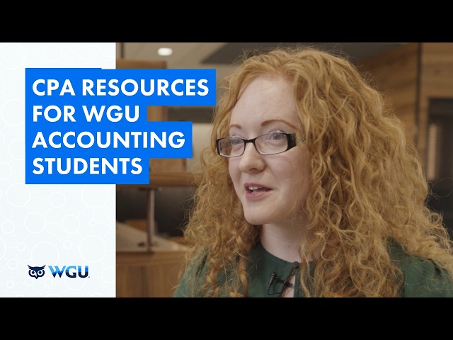 CPA Resources for WGU Accounting Students | WGU School of Business