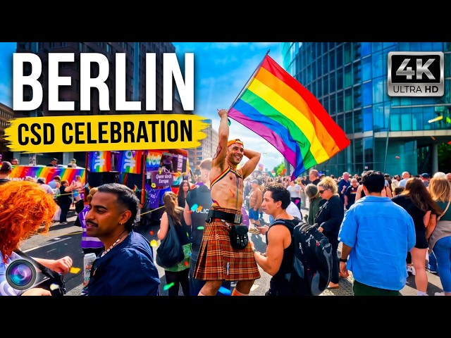 Inside Berlin's Biggest Celebration: CSD Pride Parade