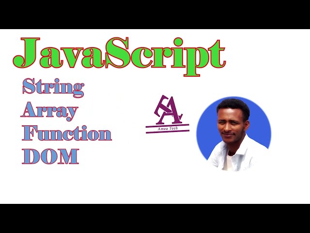 Learn JavaScript Strings, Arrays & DOM | Beginner Tutorial