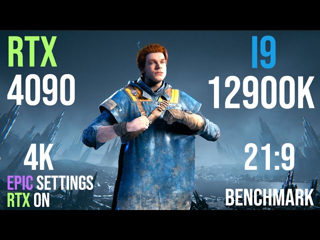 STAR WARS Jedi: Survivor - RTX 4090 & 12900k (RTX ON) Epic Settings (AMD FidelityFX Disabled)