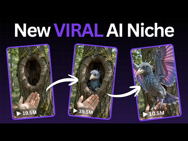 Create VIRAL AI Rare Bird Videos for FREE | Google Flow + ChatGPT Tutorial