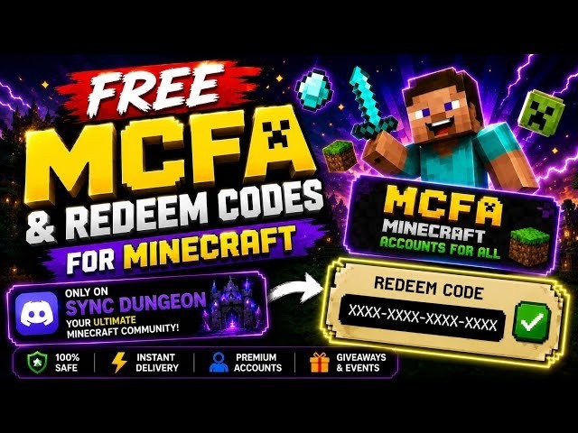This Legit Discord Server Gives FREE Minecraft Accounts- JOIN NOW!