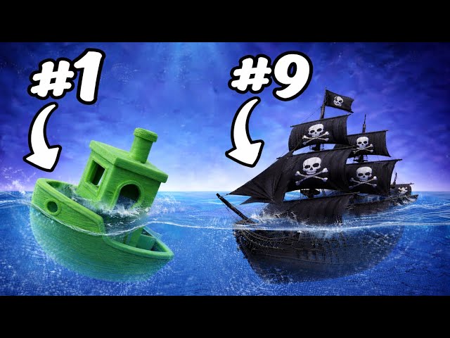 I Sunk 3D Printed Boats
