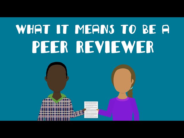 What It Means to Be a Peer Reviewer