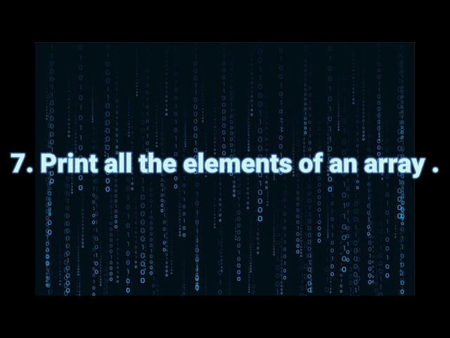 Java dsa questions |Topic: arrays(beginner level)|the easiest.