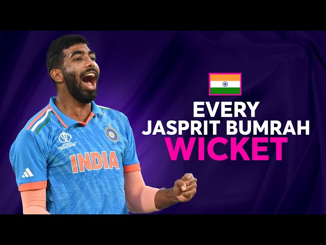 Every Jasprit Bumrah wicket at Cricket World Cup 2023