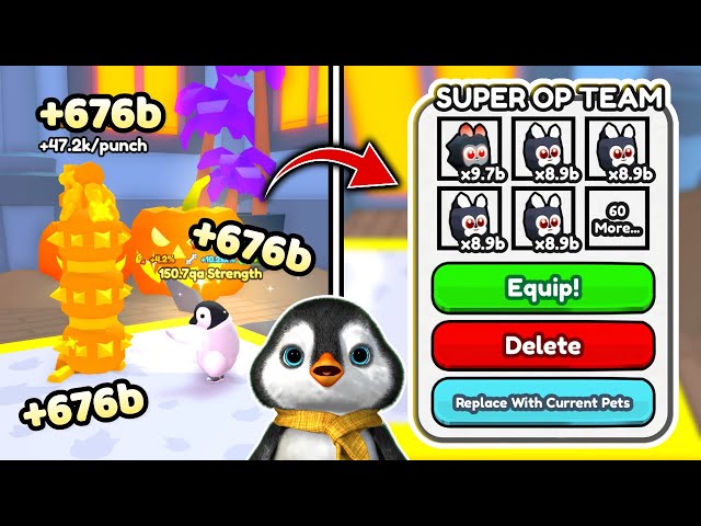 I Unlocked SUPER OP TEAM HALLOWEEN PART 2 in Arm Wrestling Simulator!