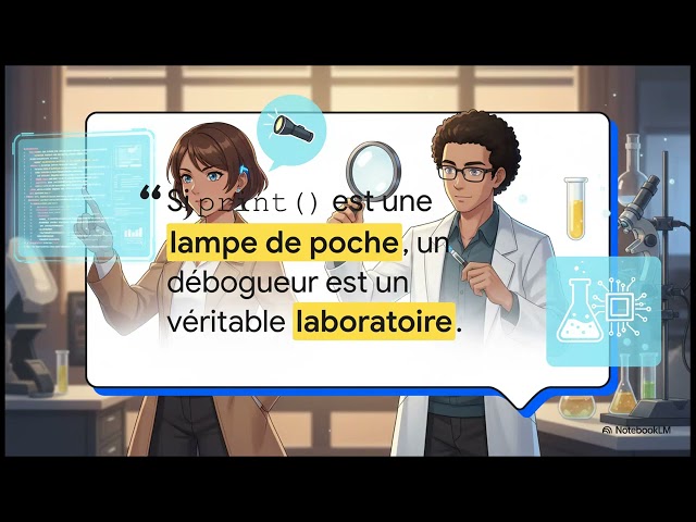 Python pour Débutants - Leçon 18 : Débogage (De Chasseur de Bugs à Maître du Code)