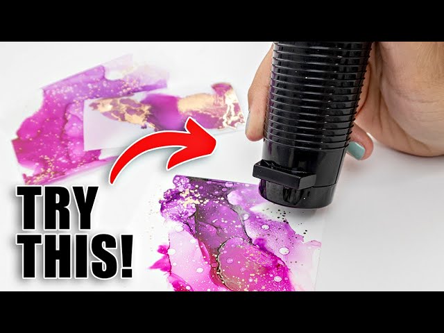 MUST HAVE TOOL for alcohol ink techniques